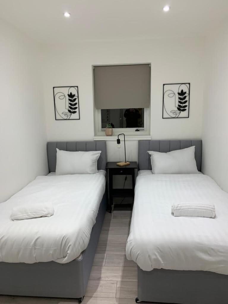 Bright Central Flat With Balcony And Free Parking Glasgow Extérieur photo